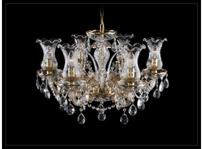 Kronleuchter Leuchte Lampe Luster Kristall Lampen Deckenleuchte Leuchter Bohemia