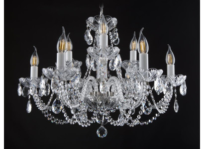 Luster Hänge Lampe Leuchten Kronleuchter Leuchte Bohemia Lampen Kristall Decken