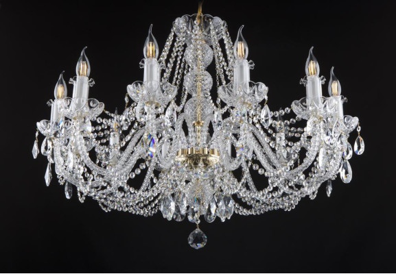 Kronleuchter Bohemia Luster Kristall Lampe Leuchte Deckenleuchte Hängeleuchte