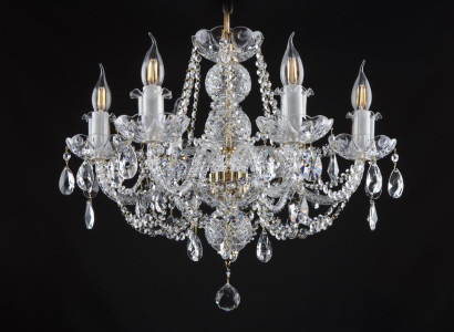 -Bohemia Luster Hänge Leuchte Kronleuchter Lampe Kristall Lampen Leuchten Decken