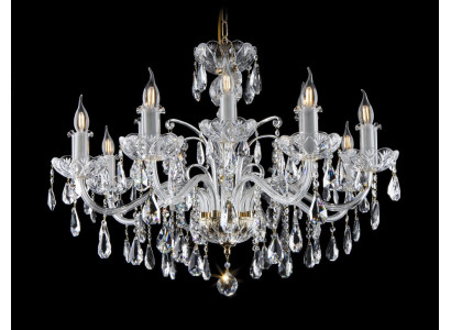 Kristall Kronleuchter Luster Leuchte Bohemia Lampe Deckenleuchte Hängeleuchte