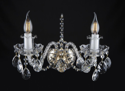 -Wandleuchte Luster Bohemia Antik Stil Lampen Wandlampe Lampe Wand Kronleuchter