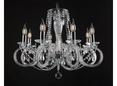 Kristall Kronleuchter Luster Leuchte Deckenleuchte Bohemia Hängeleuchte Lampe