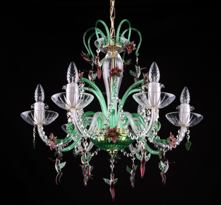 Kristall Kronleuchter Luster Hängeleuchte Leuchte Bohemia Lampe Deckenleuchte