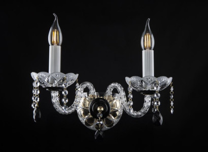 -Wandleuchte Bohemia Luster Antik Stil Kronleuchter Wand Lampen Wandlampe Neu