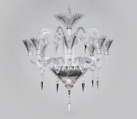 Königlicher Palast Bohemia Kronleuchter Deckenlampe Lampe Leuchten 8x Lampen