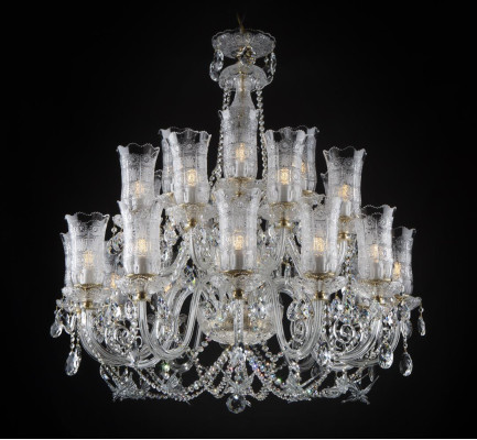 Königlicher Palast Bohemia Kronleuchter Deckenlampe Lampe Leuchten 24x Lampen