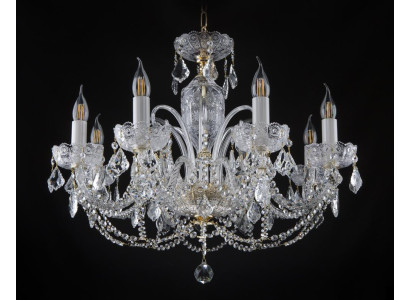 Königlicher Palast Bohemia Kronleuchter Lampe Leuchten 8x Lampen Deckenlampe