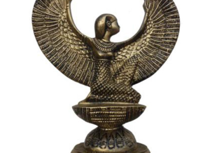 Ägypten Skulptur Göttin Isis  Figur Statue Figuren Statuen Antik Stil 38cm Neu