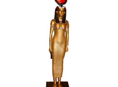 Ägypten Skulptur Göttin Isis  Figur Statue Figuren Statuen Antik Stil 33cm Neu