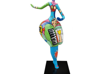 Modern Figur Statuen Skulpturen Abstrakte Statue Dekoration Wohnzimmer Deko Neu
