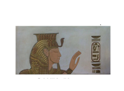 Bild Deko Ägypten Statue Skulptur 72 x 50 cm Figuren Statuen Skulpturen Neu O11