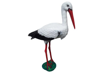 Abstrakter Storch Vogel Garten Dekoration Statue Neu Skulpturen Figuren Skulptur