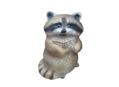 Abstrakter Waschbär  Garten Dekoration Statue Neu Skulpturen Figuren Skulptur