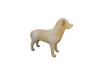 Hund Dekorative Statue Garten Figuren Statuen 75cm Lebensgroß Figur Plastik