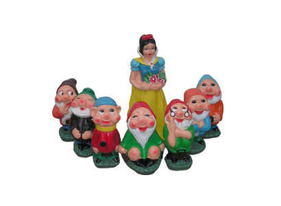 Skulptur Schneewittchen Figur Garten Figuren Skulpturen Statuen Statue 1 Stück