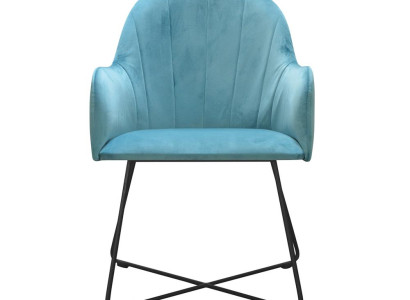 Stuhl  4x Lounge Sessel Polstersessel Wohnzimmer Restaurant Club Gruppe Stuhl