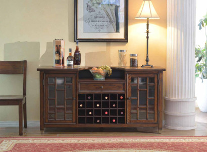 Bar Schrank Weinschrank Kommoden Holz Vintrine Hausbar Hotel Qualität Zimmerbar