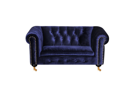 jvmoebel ®  Leder Sofa Couch - Design Polster Zweisitzer Couch Garnitur Schwarz