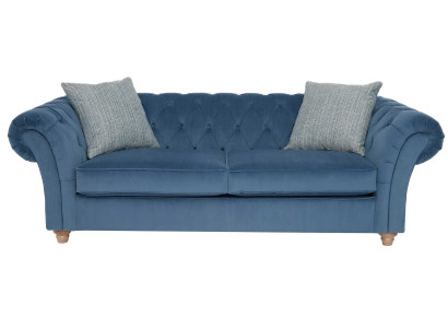 jvmoebel ®  Leder Sofa Couch - Design Polster Zweisitzer Couch Garnitur Blau Neu