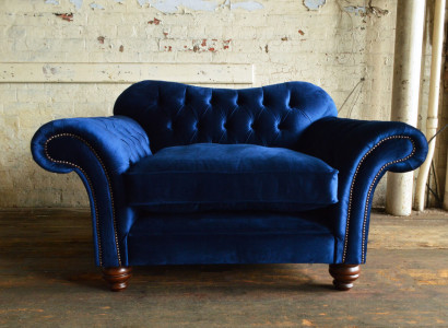 Sessel Design Couch Sofa Sitzer Samt Lounge Club Polster Luxus Ohren Sitz Relax