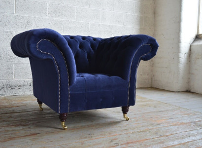 Sessel Design Couch Sofa Sitzer Samt Lounge Club Polster Luxus Ohren Sitz Relax