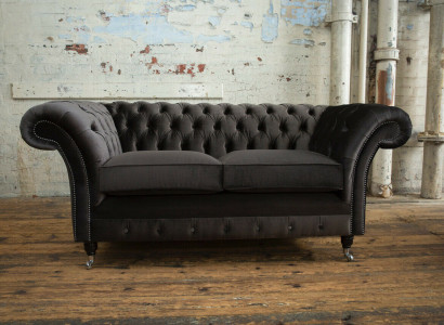 Chesterfield Sofa 2 Sitzer Polster Design Couchen Sofas Garnitur NEU Zweisitzer