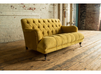 möbel klassische Wohnzimmer Sofa Chesterfield Couch Sitz Polster couchen Sofas