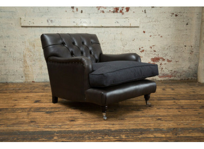 Sessel Club Lounge Designer Stuhl Polster Sofa 1 Sitzer Relax Drehbar Fernseh