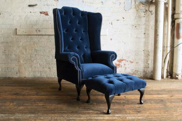 Lounge Luxus Fernseh Club Polster Sitzer Sessel Design Couch Sofa Neu Relax Samt