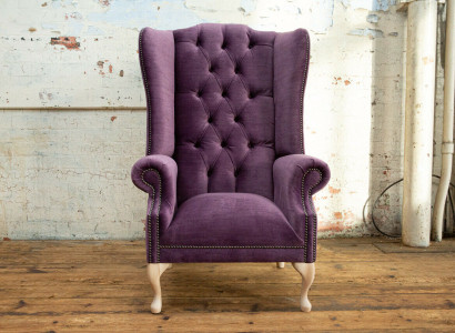 Design Sessel Couch Sofa Relax Lounge Luxus Fernseh Neu Club Polster Sitzer Samt