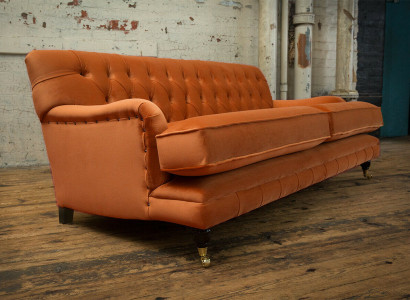 Chesterfield Couch Sitzpolster strapazierfähige und hochwertige couch dreisitzer