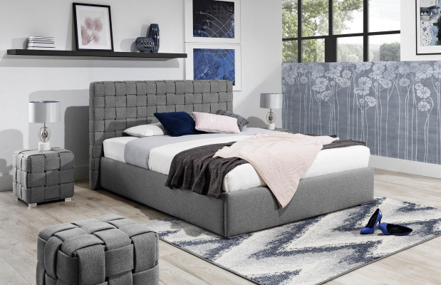 Bett Polster Design Luxus Doppel Hotel Betten Ehe Schlaf Zimmer Neu 200x200cm