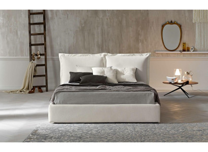 Modernes Design Hotel Bett XXL Betten Luxus Stil Doppel Textil 180x200cm Stoff