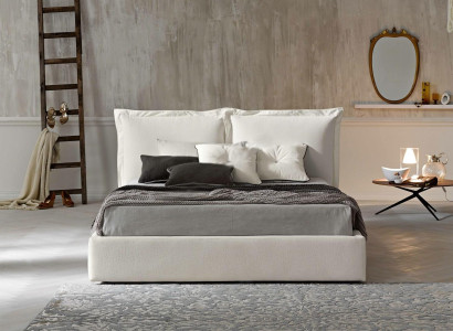 Modernes Design Hotel Bett XXL Betten Luxus Stil Doppel Textil 180x200cm Stoff