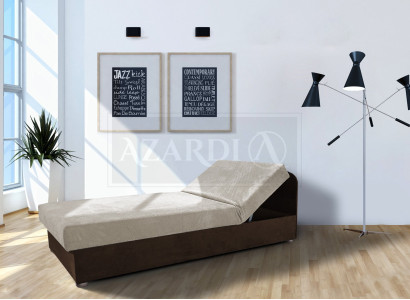 Bett Betten 80*200 Schlafzimmer Leder Polster Textil Bettgestell Stoff Textil