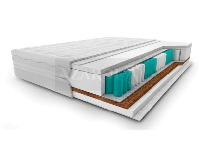 Matratze Exklusive Matratzen mit Visco Kern 120x200 King Size Schlafhimmel 18cm