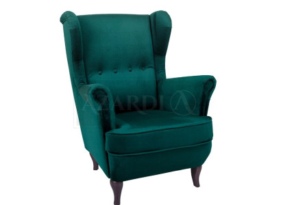 Ohrensessel Sessel Fernseh Design Polster Sofa Couch Chesterfield Textil Möbel