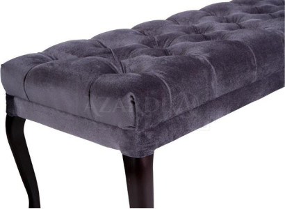 Hocker Sessel Fernseh Design Polster Fußhocker Chesterfield Textil Neu Ottomane