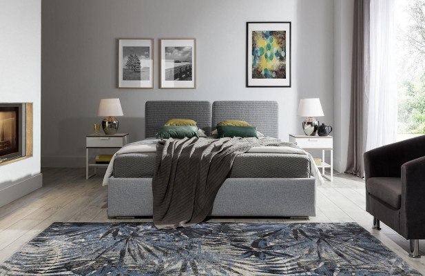 Klassisches Bett Barock Stil Doppel Hotel Betten Schlafzimmer 200x200cm Möbel