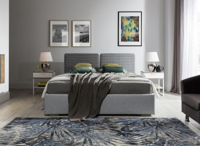 Klassisches Bett Barock Stil Doppel Hotel Betten Schlafzimmer 200x200cm Möbel