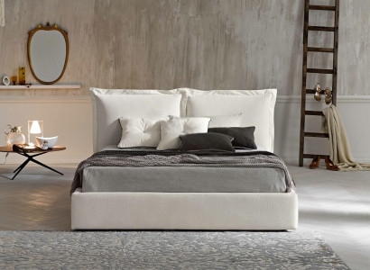 Klassisches Design Bett Polster Betten Textil 140x200cm jvmoebel ® Schlafzimmer