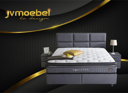 Bett Textil 2x Nachttisch 3 tlg. Schlafzimmer Set Möbel Modern Luxus Betten Neu