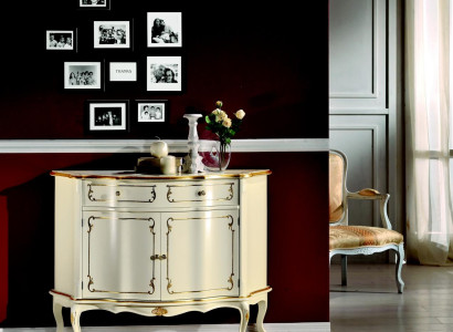 Luxus Italienische Holz Möbel Barock Kommode Wohnzimmer Kleiderschrank Sideboard