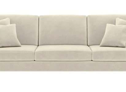 Beige Viersitzer Sofa Stoff Wohnzimmer Design Couchen Polster Sofas Neu Stoff