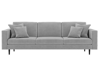 Grau Stoff Polster Sofa Wohnzimmer Design Couchen Sofas Neu Textil Viersitzer