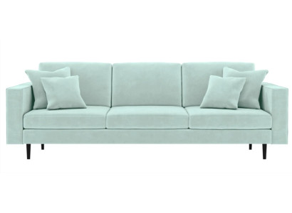 Grüne Stoff Italienische Möbel Wohnzimmer Design Couchen Polster Sofa Sofas xxl