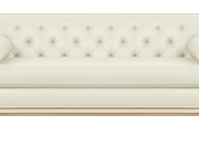 Beige Chesterfield Sofa Möbel Leder Wohnzimmer Modern Design Couchen Sofas Neu