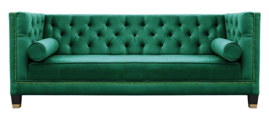 Grüne Chesterfield Wohnzimmer Sofa Neu Kreative Möbel Stoff Design Couchen Neu