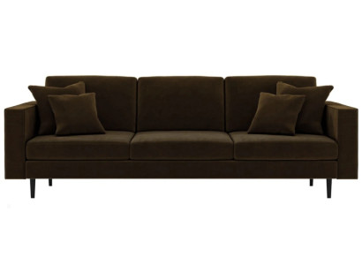 Braun Viersitzer Sofa Stoff Wohnzimmer Design Couchen Polster Sofas Neu Kreative